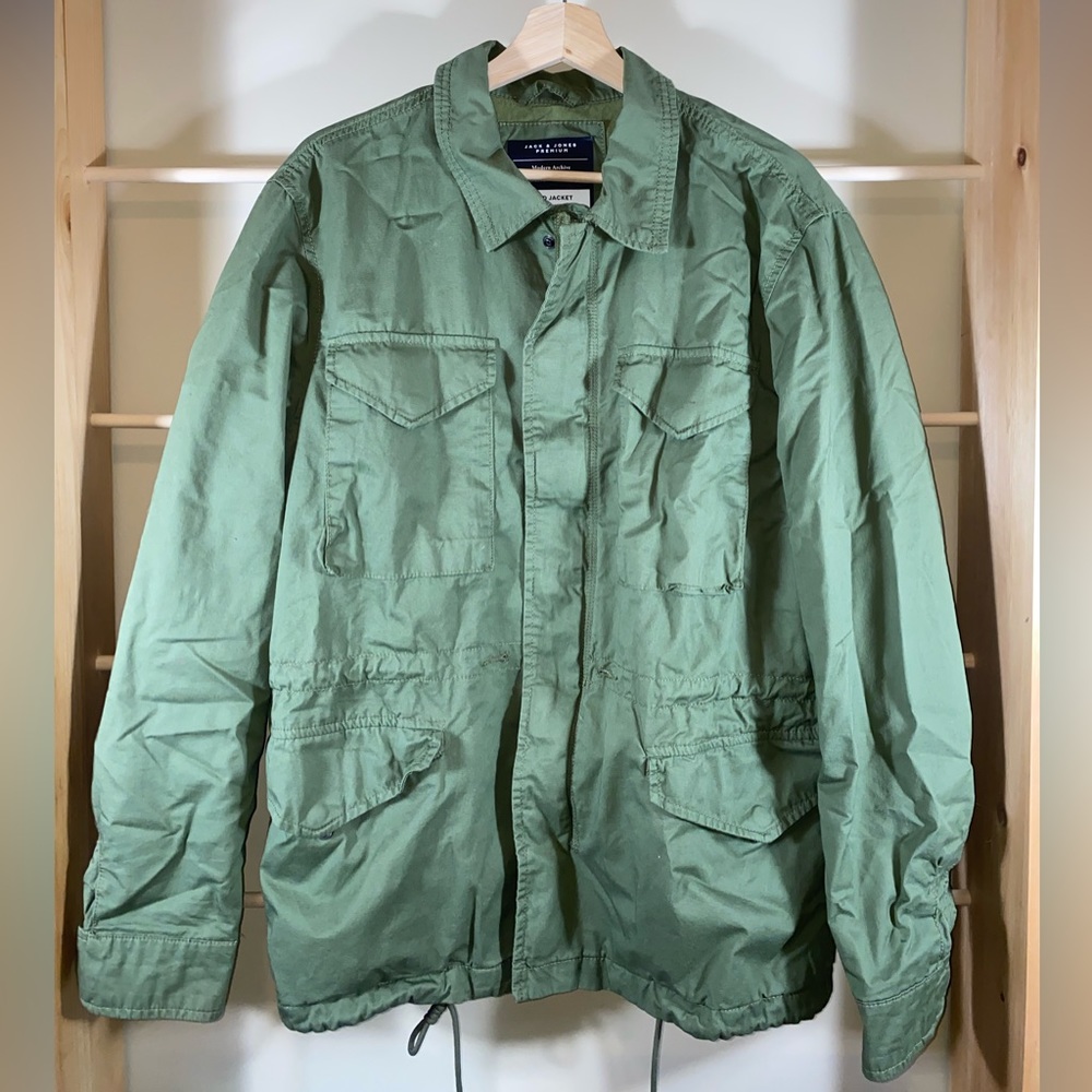 Jack and Jones Green Field Jacket